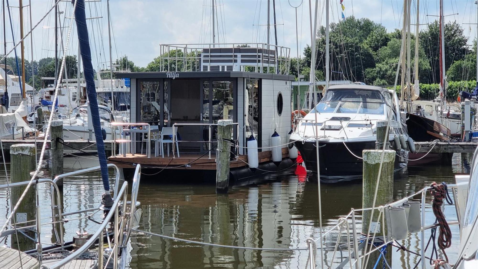Hausboot Hilja Hotel Schleswig Kültér fotó